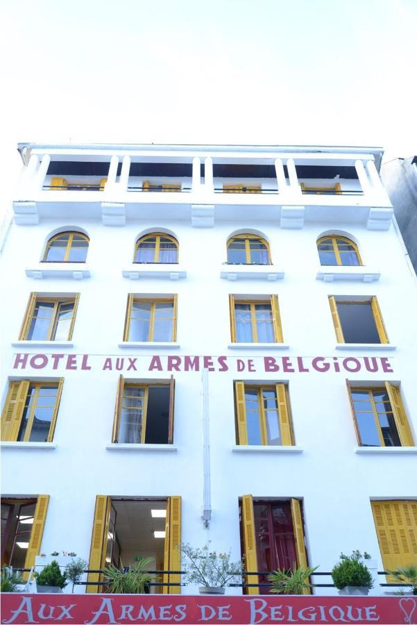 Hotel Aux Armes De Belgique Lourdes Exterior foto